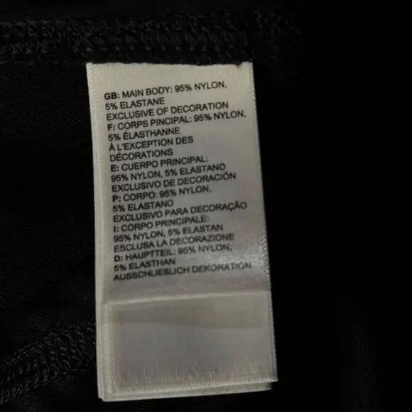 North Face Womens Large Aphrodite 2.0 Pants UPF Stretch DWR Pull-On Pocket Black - Picture 9 of 10